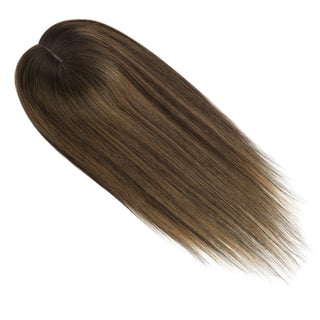 thick full hair, balayage brown, invisible base, virgin hair toppers, real human hair, natural look, hair volume, hair styling, hair replacement, seamless fit, lightweight design, hair confidence, hair transformation, women hairpiece