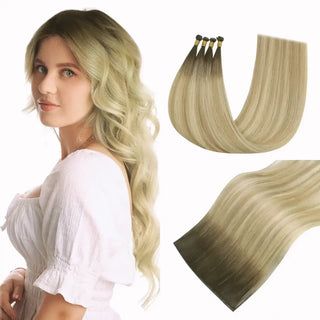 virgin genius weft, balayage blonde extensions, balayage blonde weft, seamless weft balayage blonde, remy hair weft, hand-tied weft balayage blonde, invisible weft extensions, natural balayage blonde, premium weft hair extensions, blonde highlight weft, salon quality hair extensions, professional balayage blonde weft, double drawn weft extensions, real human hair weft, thick balayage blonde extensions