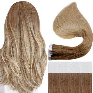 remy human hair tape in extensions