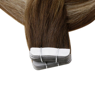 tape in hair balayage