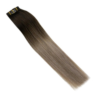 remy human hair clip in extensions 14 inch