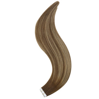 tape human hair extensions blonde remy virgin hair
