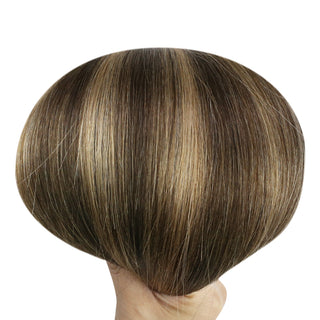 Virgin Weft Brazilian 100% Human Hair Sew In Bundles Balayage Highlights (#BM)