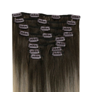 clip in balayage hair extensions
