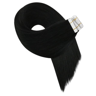 virgin hair extensions tape in hair