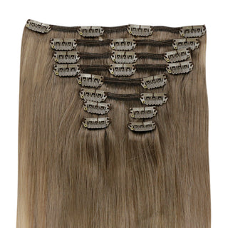 remy human hair clip in extensions