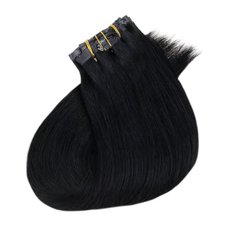 remy clip in human hair exstentions