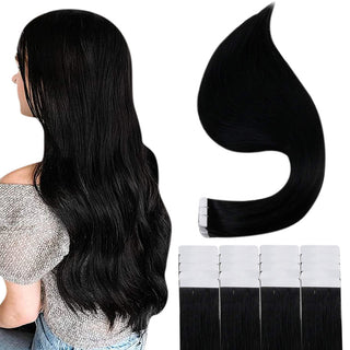 tape in black extensions