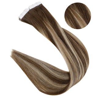 tape in balayage hair extensions
