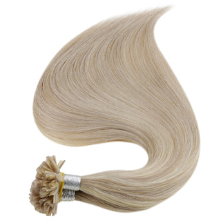 fusion human hair extensions blonde utip hair