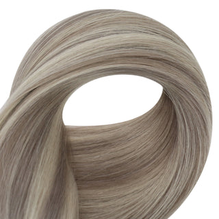 Full Shine Tape in Hair Extensions 100% Virgin Human Hair Highlights (#P19/60)