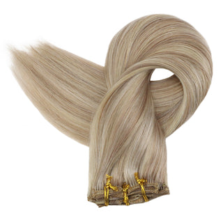 remy hair extensions clip in human hair 22