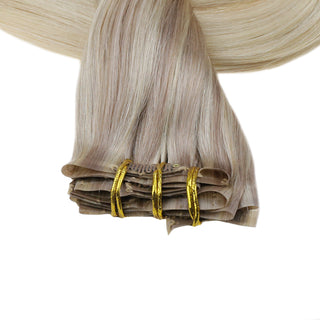 hair extensions seamless clip in