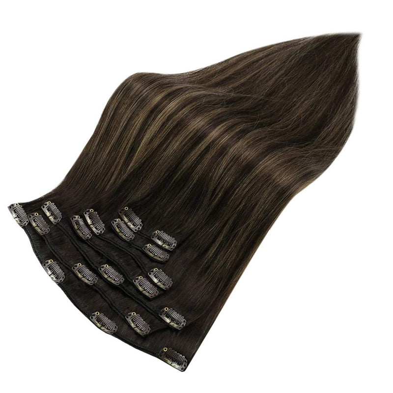 full head clip hair extensions