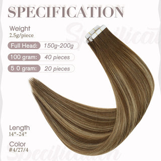 18 inch tape extensions