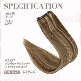 100 human hair weft extensions