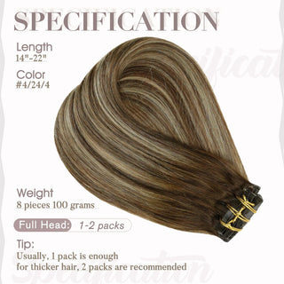 long clip in hair extensions