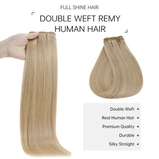 sew in weft human hair extensions