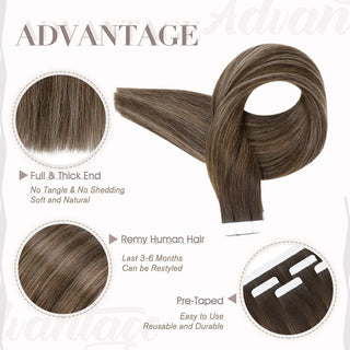 thick tape in hair extensions