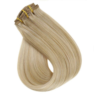 clip in hair extensions blonde