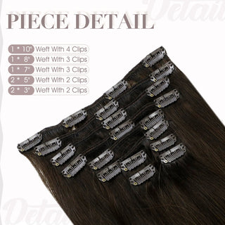 light brown clip hair extensions