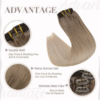thick clip hair extensions