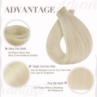 human hair weft extensions wholesale
