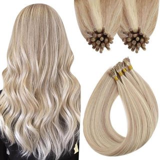 Extensions Human Hair Pink Blonde Lowlights Micro Bead Hair Extensions
Full Shine Virgin I Tip Hair Extensions made from 100% virgin human hair in Pink Blonde Lowlights with a secure micro bead application for natural length, volume, and a seamless blend.