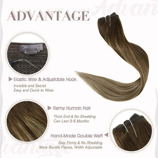 seamless halo hair extensions