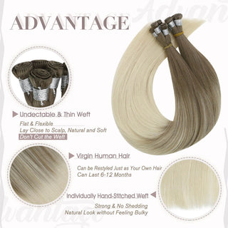 hand tied extensions price