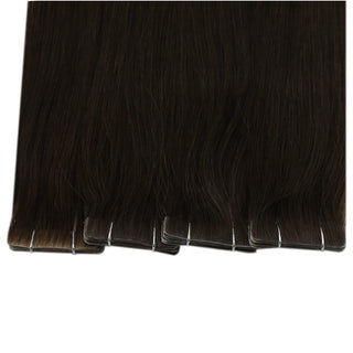 invisible tape straight hair extensions