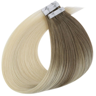 skin weft tape in hair extensions