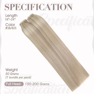 high quality weft hair extensions