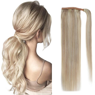 12 inch human hair ponytail