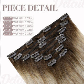 16 inch clip hair extensions
