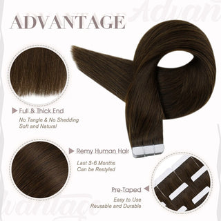 20 piece tape in hair extensions