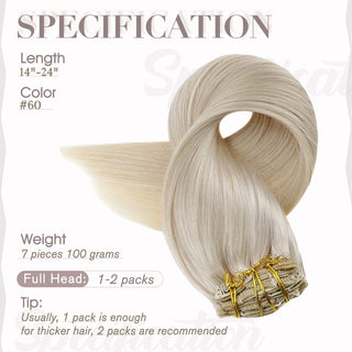 clip in hair pieces for women