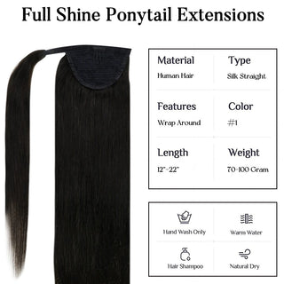 easy ponytail extensions