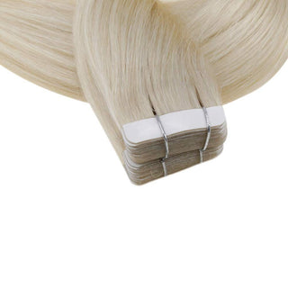 blonde tape human hair extensions