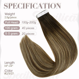 tape in colored hair extensions
