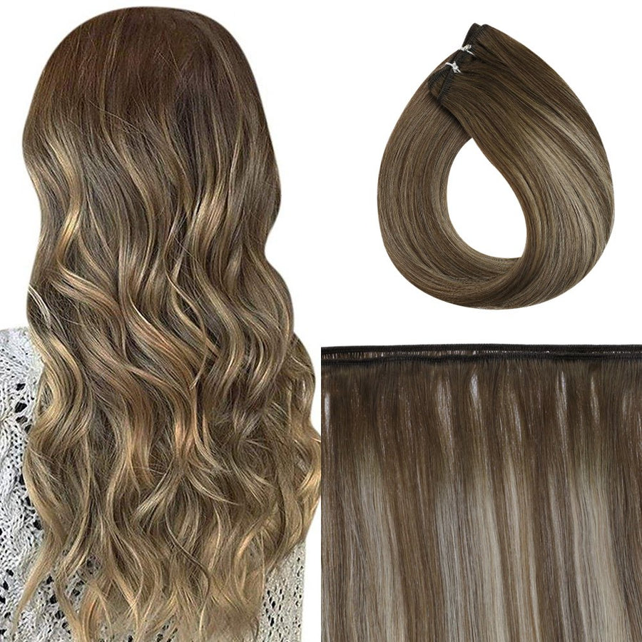 Virgin Weft Hair Extensions – Full Shine
